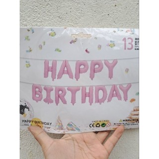 Bóng chữ happy birthday