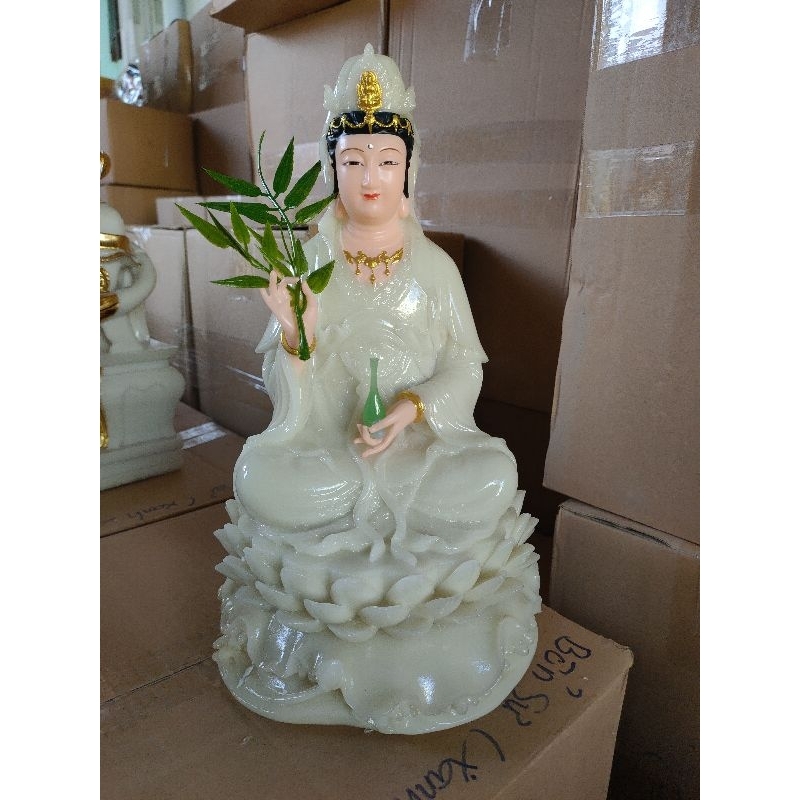 Tượng Quan Âm Bồ Tát cao 30cm