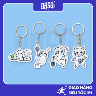 🐈 Mèo zô tri đánh cầu lông / nhựa cứng, nhỏ xinh