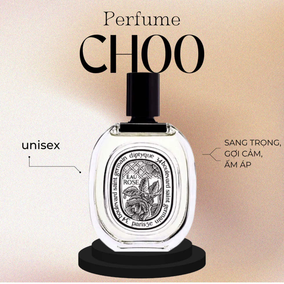 +𝘊𝘩𝘰𝘰 𝘗𝘦𝘳𝘧𝘶𝘮𝘦+ [NEW] Nước hoa Eau Rose by Diptyque Tester 5ml/10ml