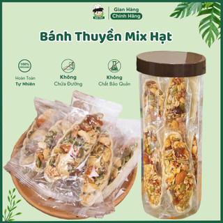 Bánh Thuyền Siêu Hạt Dinh Dưỡng Giảm Cân Ăn Kiêng Lành Mạnh, Bánh Thuyền Mix Hạt Ngũ Cốc Thơm Ngon Cao Cấp Túi  300g