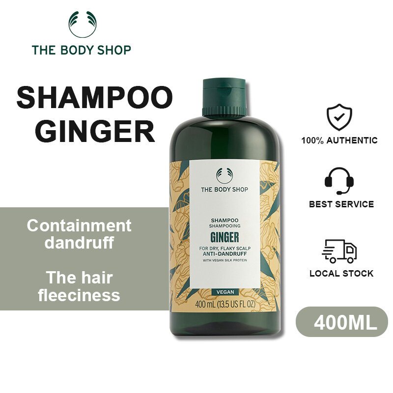 Dầu gội gừng The Body Shop ginger scalp care shampoo 400ml (authentic)