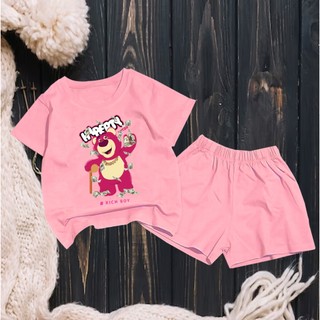 Bộ bé gái hình gấu HLEPTY tiền cho bé gái siêu xinh cho bé 6-24kg.BGL27.