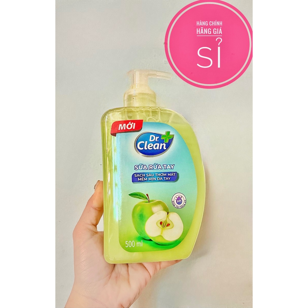 Nước rửa tay Dr Clean 500ml