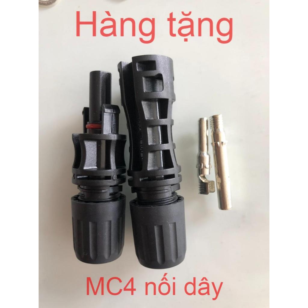 Tấm pin NLMT Mono S-Solar - Bluesun sản xuất 170W công nghệ mới 12BB  Tặng kèm MC4 nối dây