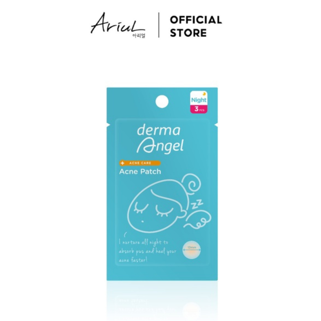 [Hàng tặng không bán] Miếng Dán Mụn Ban Đêm Derma Angel Acne Patch Night 3