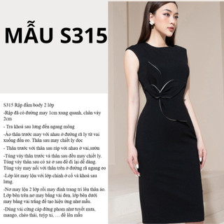 RẬP GIẤY A0 ĐẦM BODY MÃ S315