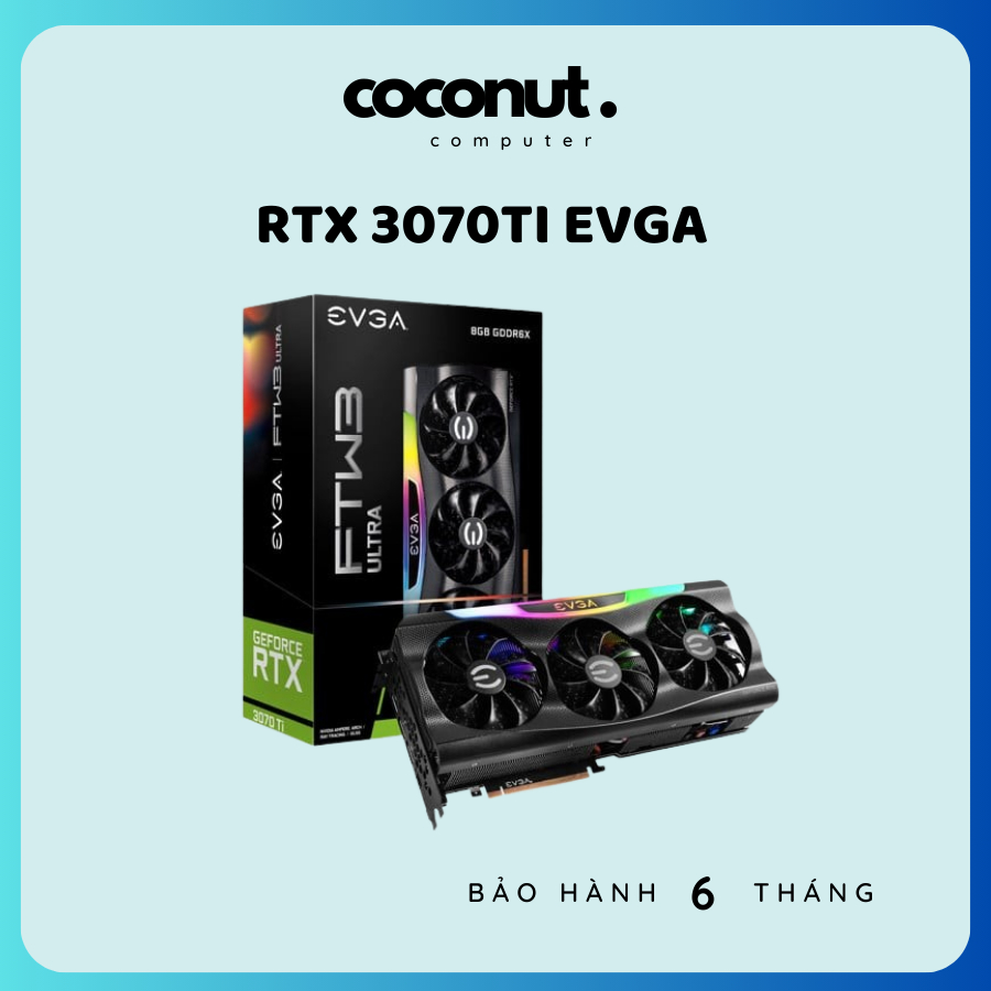 Card màn hình VGA EVGA GeForce RTX™ 3070Ti FTW3 ULTRA GAMING