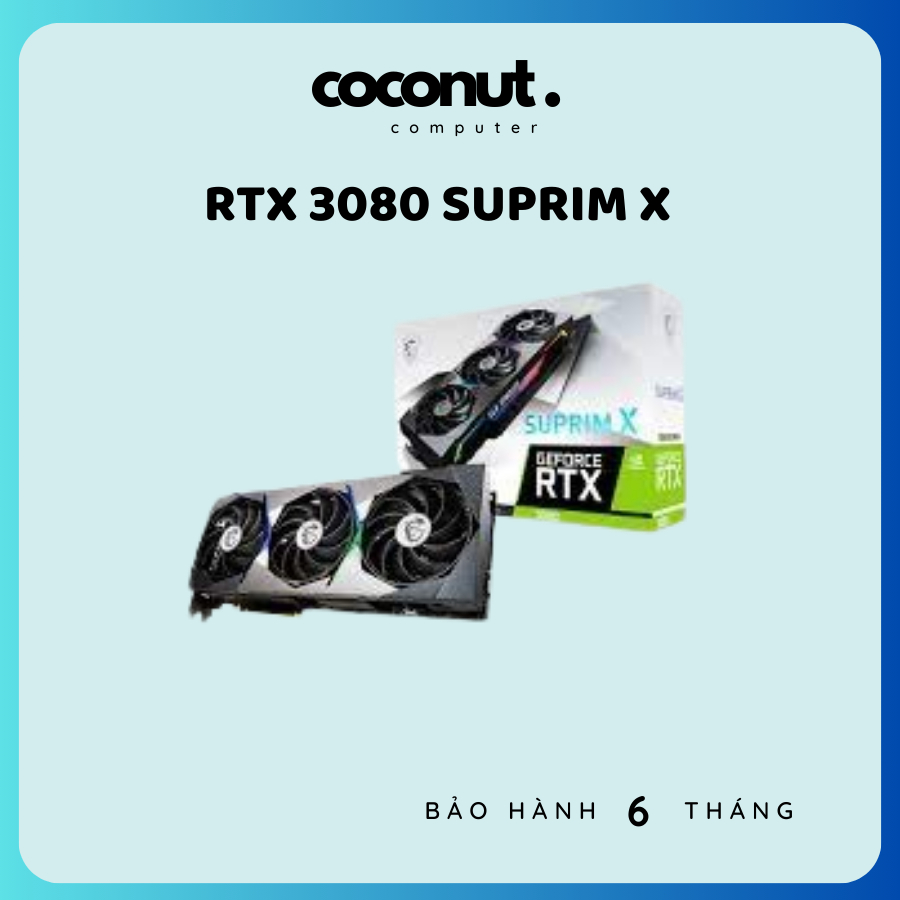 Card Màn Hình MSI GeForce RTX 3080 Suprim X 10G