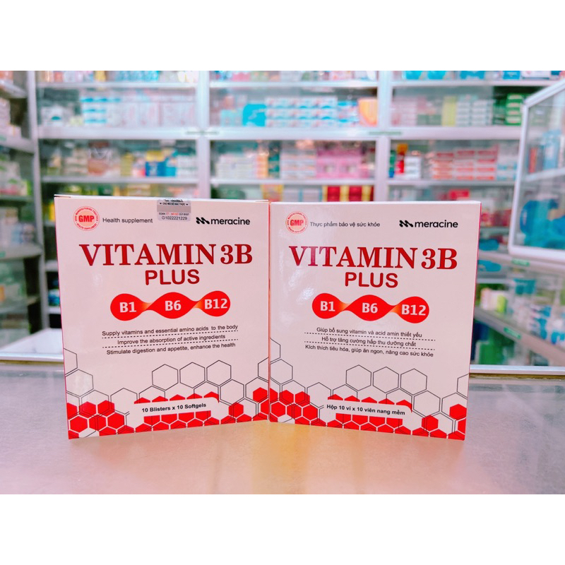 [Chính hãng] Vitamin 3B Plus (B1,B6,B12)