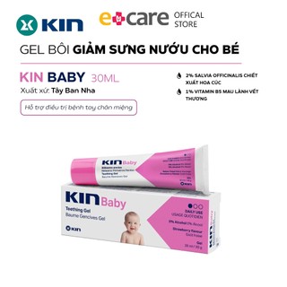 Gel bôi Kin Baby giảm sưng nướu và bệnh tay chân miệng 30ml