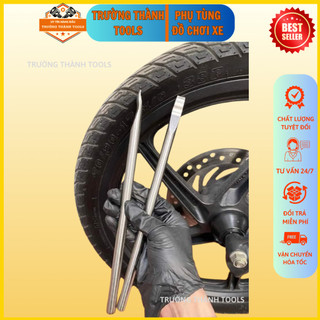 Móc lốp xe máy 28cm, cây cạy vỏ xe inox 304 cao cấp bảo hành trọn đời