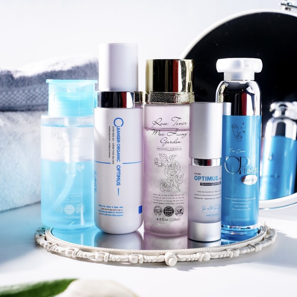 Kem Face Optimus Lux'Spa THANH MỘC HƯƠNG 40ml Chính Hãng Dưỡng Ẩm Đa Tầng Cấy Trắng 3 Chiều