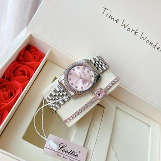 Đồng hồ nữ Scottie SC9570 size 34mm đủ màu tặng kèm phụ kiện