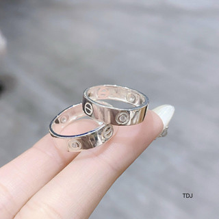 Nhẫn nữ nhẫn chuẩn bạc đeo cá tính đủ size