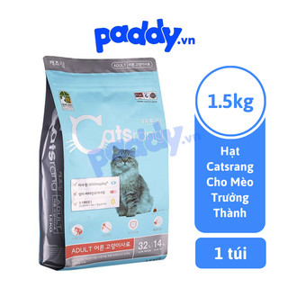 [1.5kg] Catsrang Hạt Cho Mèo Trưởng Thành Trên 12 Tháng