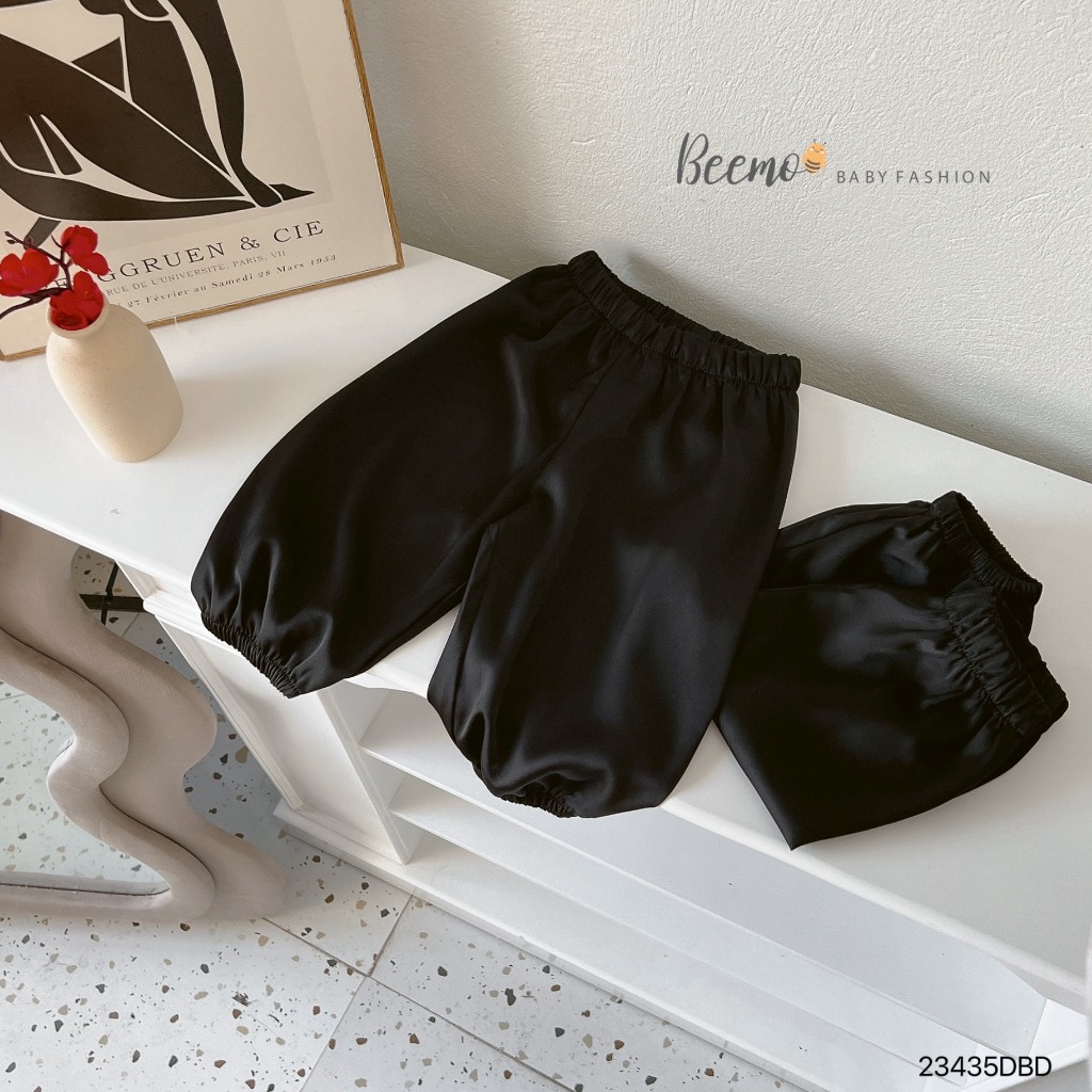 Set bộ áo dài Beemo  xẻ tà phối thân thêu rồng cho bé trai vải siêu nhẹ mặc sự kiện, tết 23435DBD