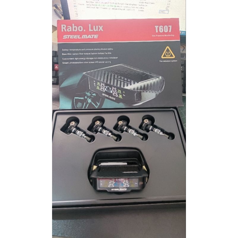 Cảm biến áp suất lốp van trong Steelmate T607