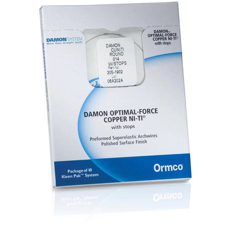 Dây cung nong hàm Damon CuNit - Ormco