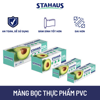 Màng bọc thực phẩm pvc stahaus 60m/100m