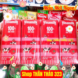 Sữa Tươi Tiệt Trùng Vinamilk 100% (1lốc*4hộp)
