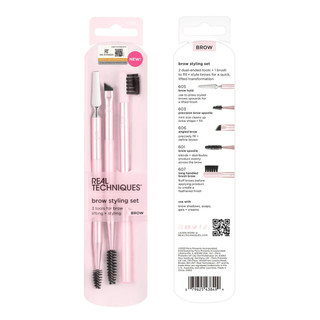 Set cọ mắt Real Techniques 3pcs Brow Styling Set