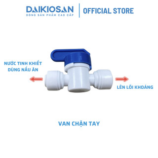 Van xả tay đầu chia phi 6 dùng để tách nước tinh khiết