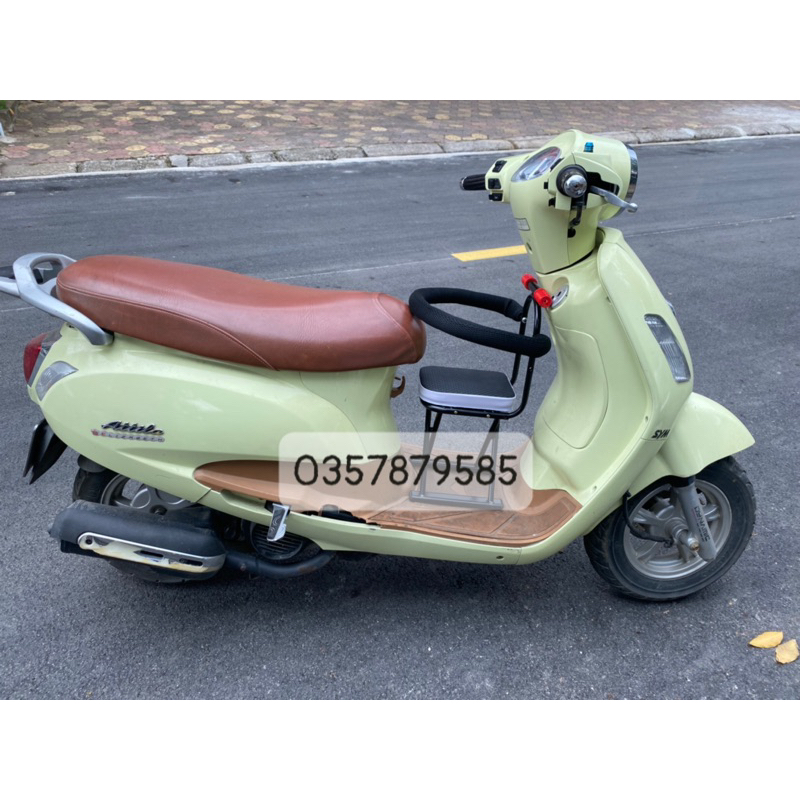 XX01- Ghế ngồi xe máy điện,vespa lx, attila, vision, zip, liberty... chân chữ X