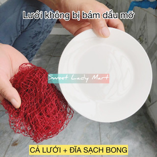 10 Cái Giẻ Lưới Rửa Chén Bát To Dày Dặn 70*40cm Hàng Loại Đẹp CÓ SỈ TOÀN QUỐC - Tạp Hoá Huy Liên