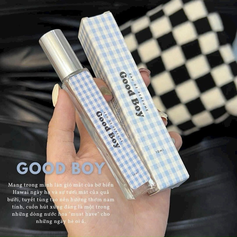 NƯỚC HOA CHIẾT 10ml GOOD BOY THƠM 6-8 TIỀNG