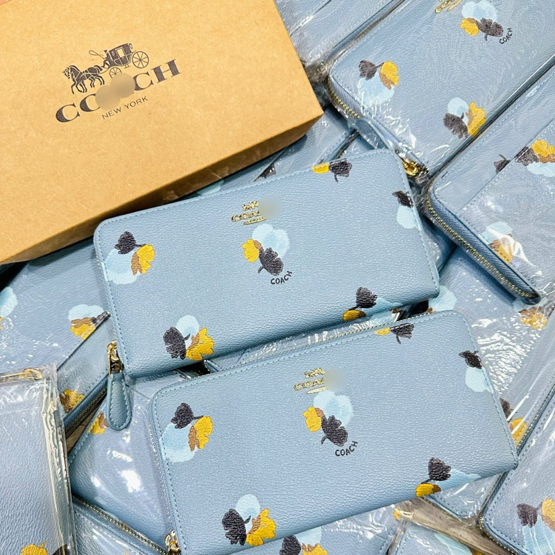 Ví coach dáng dài mới