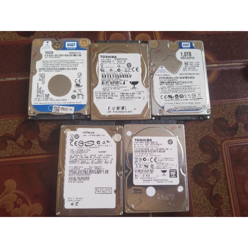 💥 Combo 5 ổ cứng các loại - Tháo máy