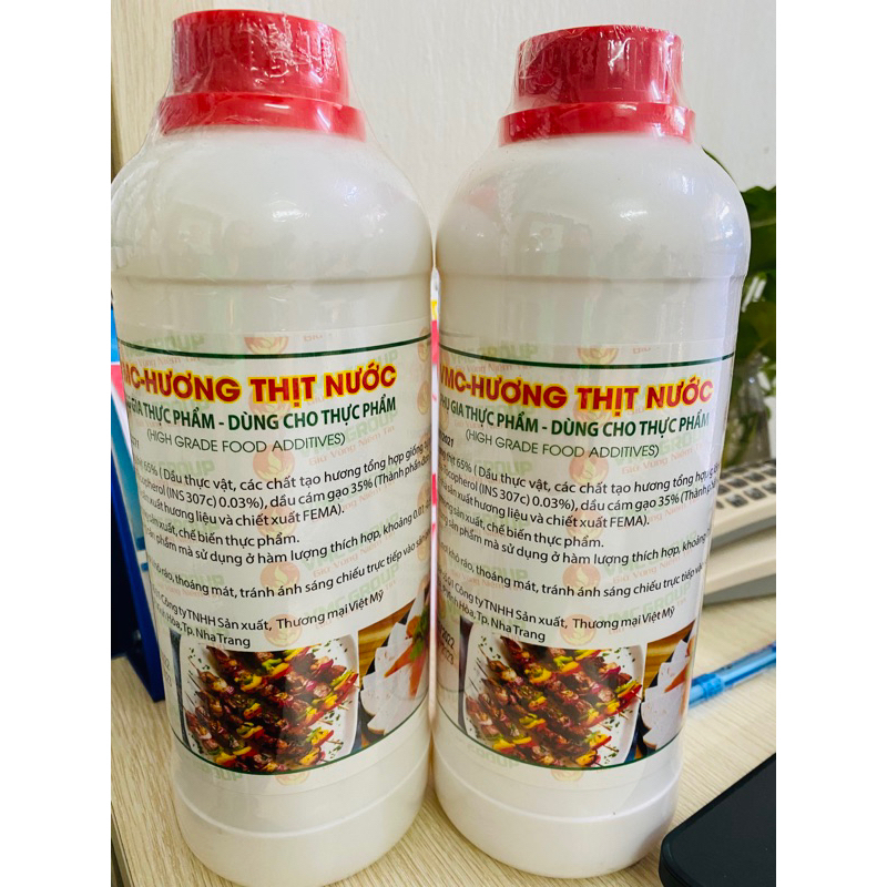 HƯƠNG THỊT HEO NƯỚC VMC LÀM GIÒ,CHẢ,XÚC XÍCH