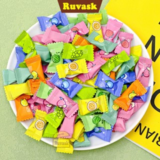 Kẹo Ngậm Trái Cây Mix Vị Hoa Quả Không Đường - Kẹo Trái Thơm Mix Vị Bạc Hà, Chanh, Dâu, Coca...Ruvask