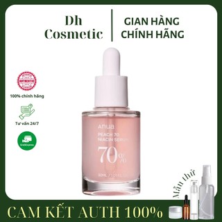 SERUM ĐÀO DƯỠNG SÁNG 𝗔𝗡𝗨𝗔 𝗣𝗘𝗔𝗖𝗛 𝟳𝟬% 𝗡𝗜𝗔𝗖𝗜𝗡𝗔𝗠𝗜𝗗𝗘 𝗦𝗘𝗥𝗨𝗠 30ml