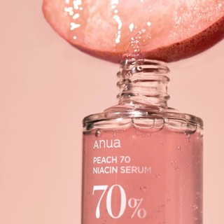 SERUM ĐÀO DƯỠNG SÁNG 𝗔𝗡𝗨𝗔 𝗣𝗘𝗔𝗖𝗛 𝟳𝟬% 𝗡𝗜𝗔𝗖𝗜𝗡𝗔𝗠𝗜𝗗𝗘 𝗦𝗘𝗥𝗨𝗠 30ml