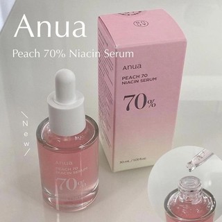 SERUM ĐÀO DƯỠNG SÁNG 𝗔𝗡𝗨𝗔 𝗣𝗘𝗔𝗖𝗛 𝟳𝟬% 𝗡𝗜𝗔𝗖𝗜𝗡𝗔𝗠𝗜𝗗𝗘 𝗦𝗘𝗥𝗨𝗠 30ml