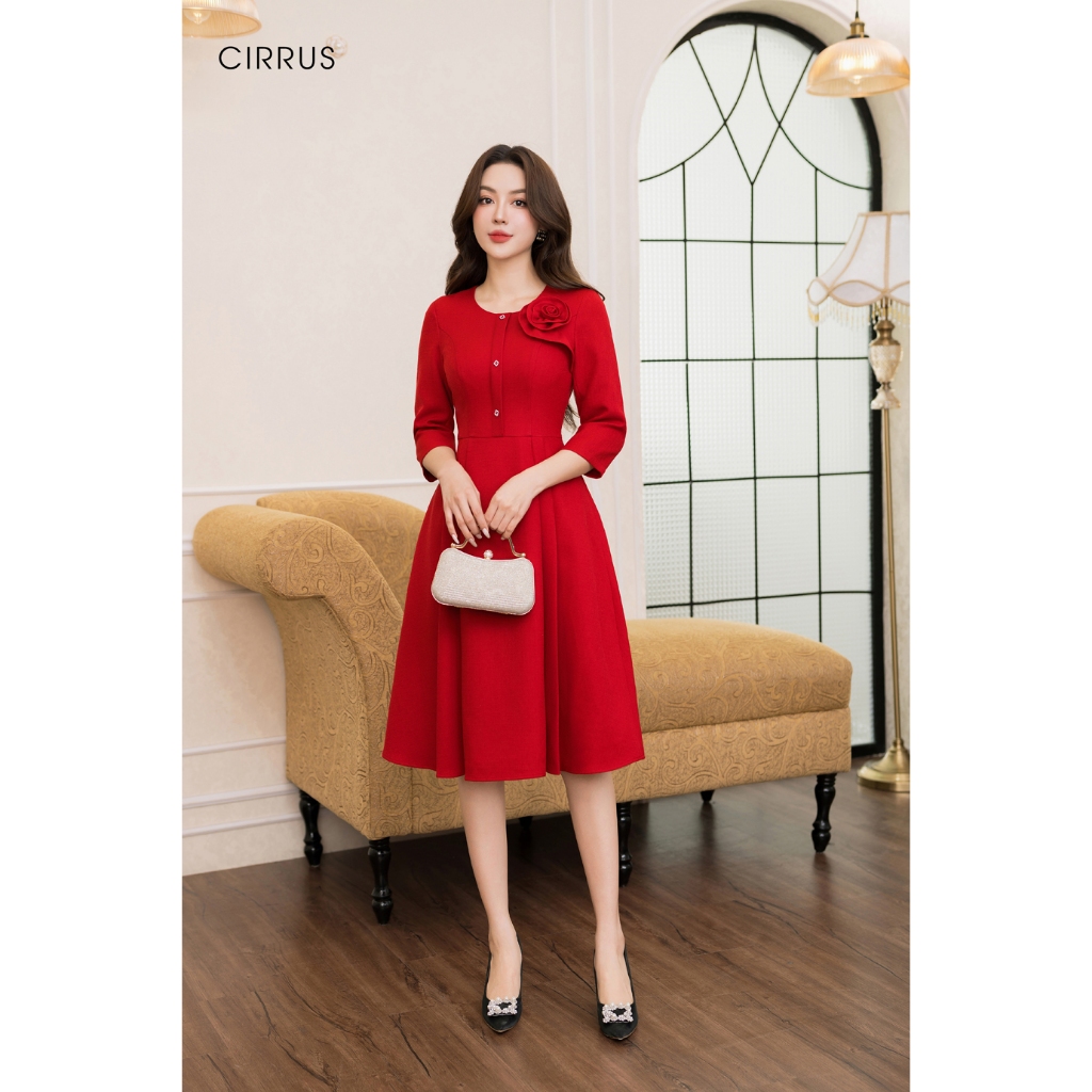 Đầm xòe dạ tex CIRRUS 2030720