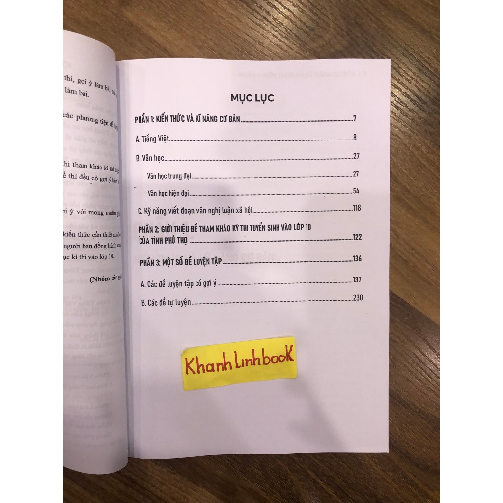 Sách - Ôn Tập Thi Vào Lớp 10 Môn Ngữ Văn