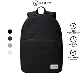 Balo Nam Nữ KASUTO Classic Backpack đựng Laptop, Cặp Sách Đi Học nhiều ngăn Vải canvas Chống Nước