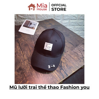 Mũ lưỡi trai - Mũ lưỡi trai Fashion you - Mũ lưỡi trai thể thao - Mũ lưỡi trai thời trang Nam nữ