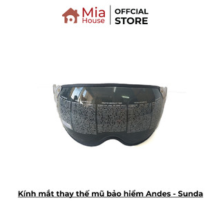 Kính mát thay thế - Kính mũ bảo hiểm Andes - Sunda