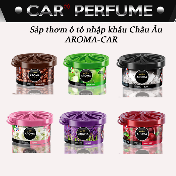 Sáp thơm ô tô AROMA-CAR, Hàng nhập khẩu Châu Âu