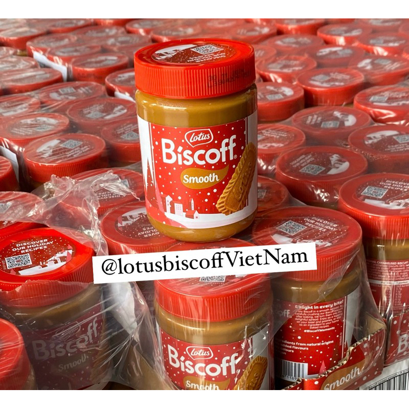 NEW - KEM PHẾT LOTUS BISCOFF ĐỨC 400g