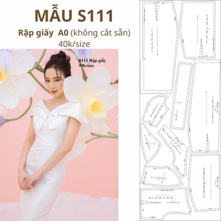 RẬP GIẤY A0 MÃ S111 (SP LÀ GIẤY KHÔNG PHẢI QUẦN ÁO)