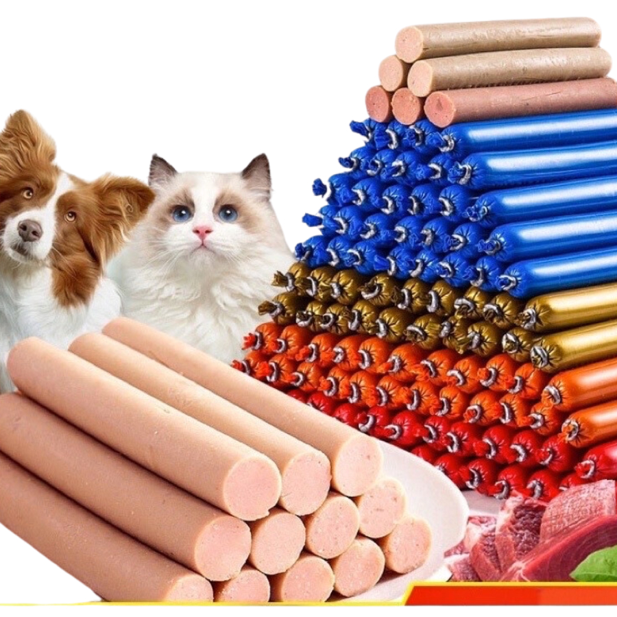 Xúc xích cho chó mèo   thức ăn pate cho mèo PetCare