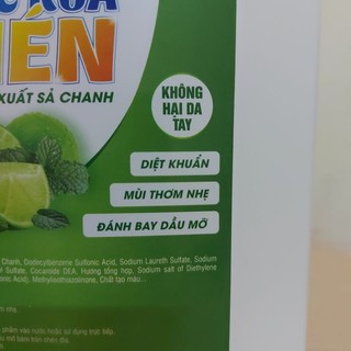 Nước rửa chén bát hương chanh  A-IRIS can 5 lít