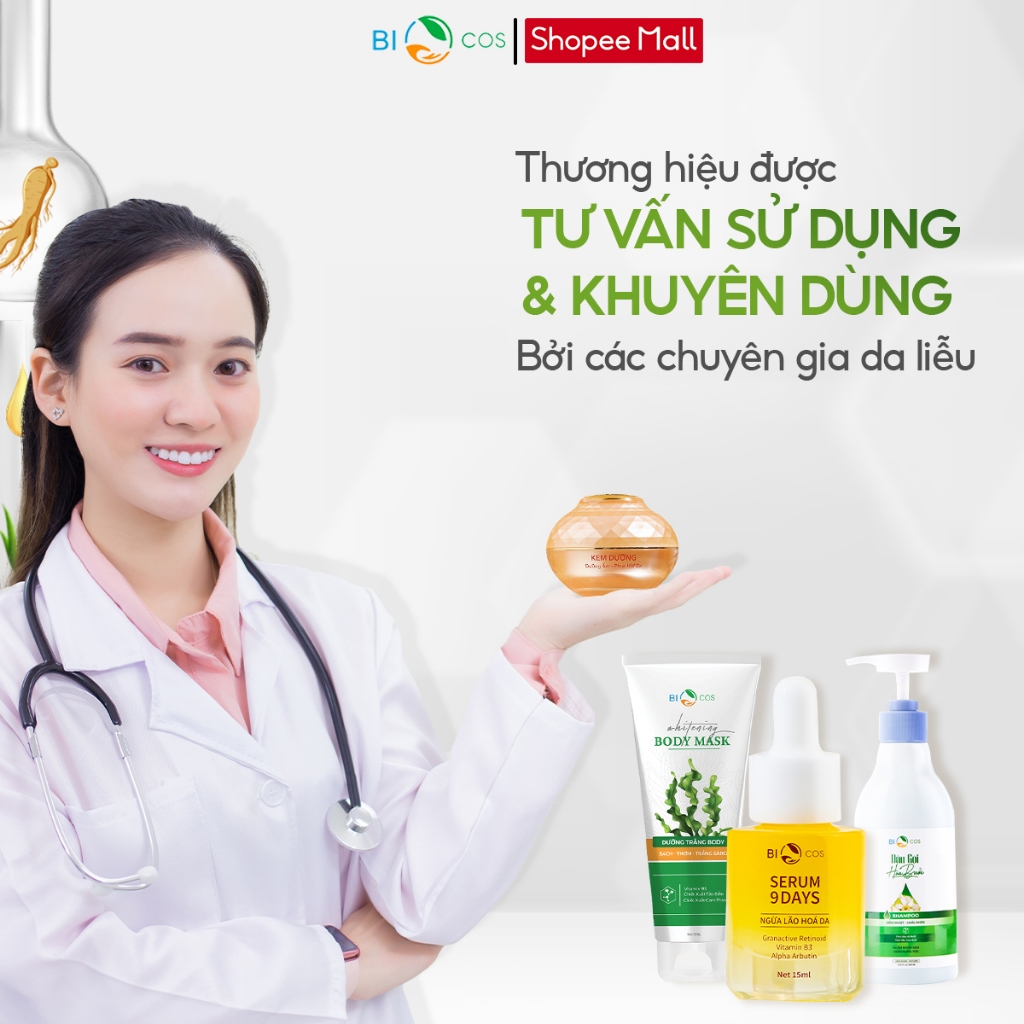 Kem Dưỡng B5 BIOCOS - Dưỡng Ẩm, Phục Hồi và Tái Tạo Da 20g