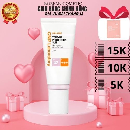 Kem chống nắng CNP nâng tông Laboratory tone up protection sun autcometic ak kvvv_krean14