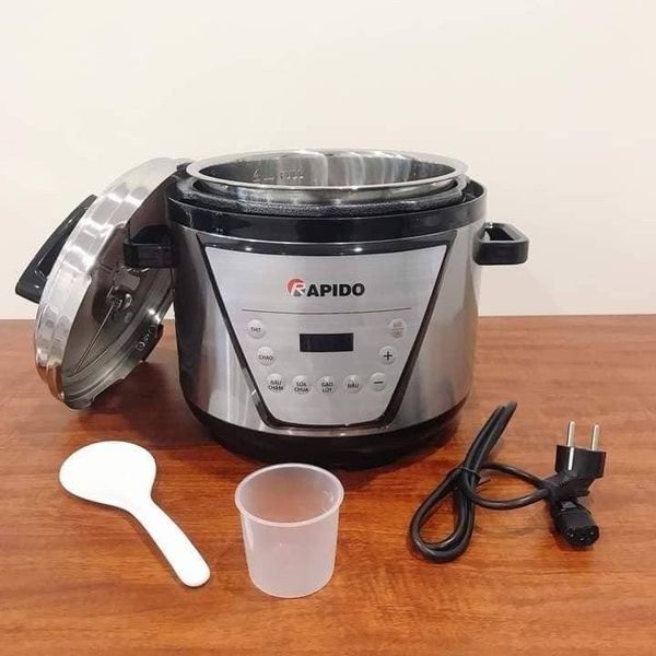 Nồi áp suất điện đa năng FPC900-D - Dung tích 5L - Bảo hành chính hãng 1 năm